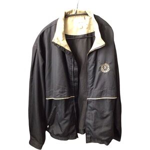 Cutter & Buck Black and Cream Windbreaker size asap